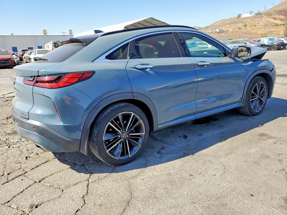 2022 Infiniti Qx55 VIN 3PCAJ5J35NF115399 COPART salvage auction — FRONT END, Ca - Salvage Certificate, sold $7,600 on 2026-08-03 (photo 3)