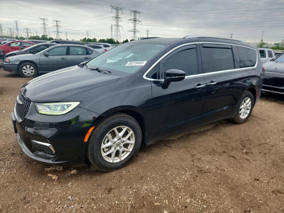 2021 Chrysler Pacifica VIN 2C4RC1BG0MR579677 COPART salvage auction — REAR END, Il - Salvage Certificate, sold $8,200 on 2026-07-28 (photo 1)