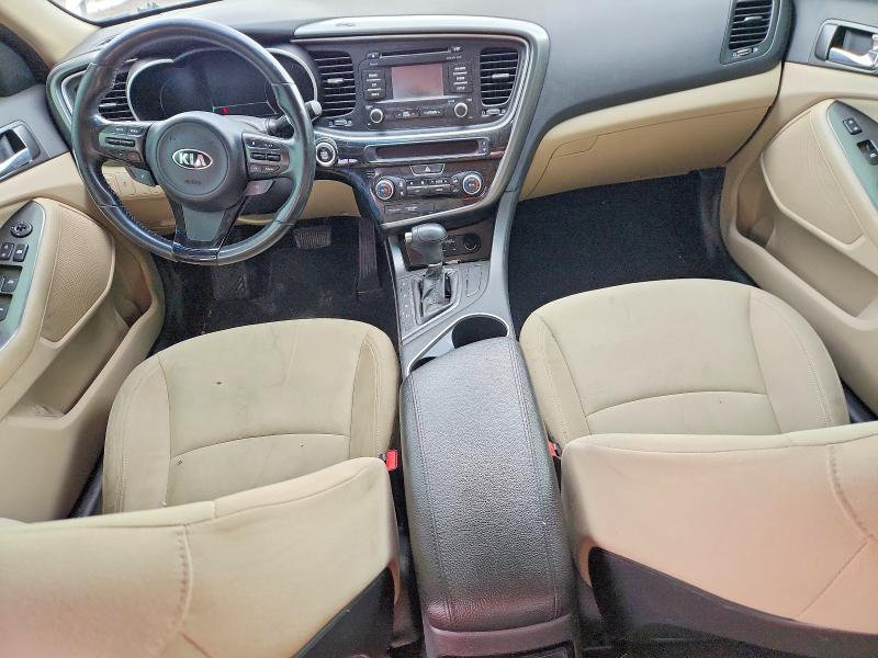 2014 Kia VIN KNAGM4AD4E5064092 COPART salvage auction — ROOF, Ks - Cert Of Title-Salvage, sold $700 on 2026-07-08 (photo 8)