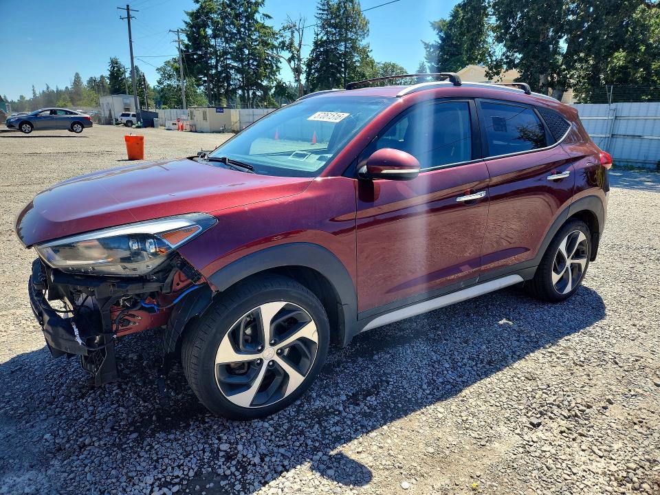 2017 Hyundai VIN KM8J3CA25HU533779 COPART salvage auction — FRONT END, Mt - Certificate Of Title, sold $2,250 on 2026-07-28 (photo 1)