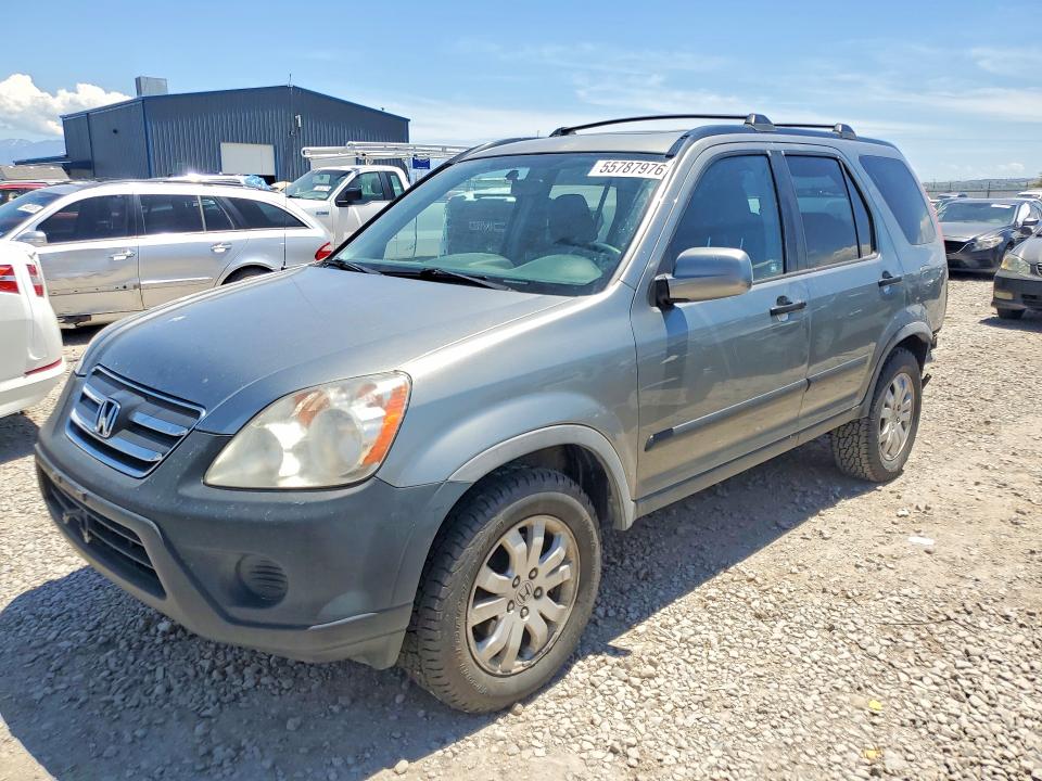 2006 Honda Cr-v VIN JHLRD78806C045349 COPART salvage auction — REAR END, Ut - Salvage Certificate, sold $1,100 on 2026-07-07 (photo 1)