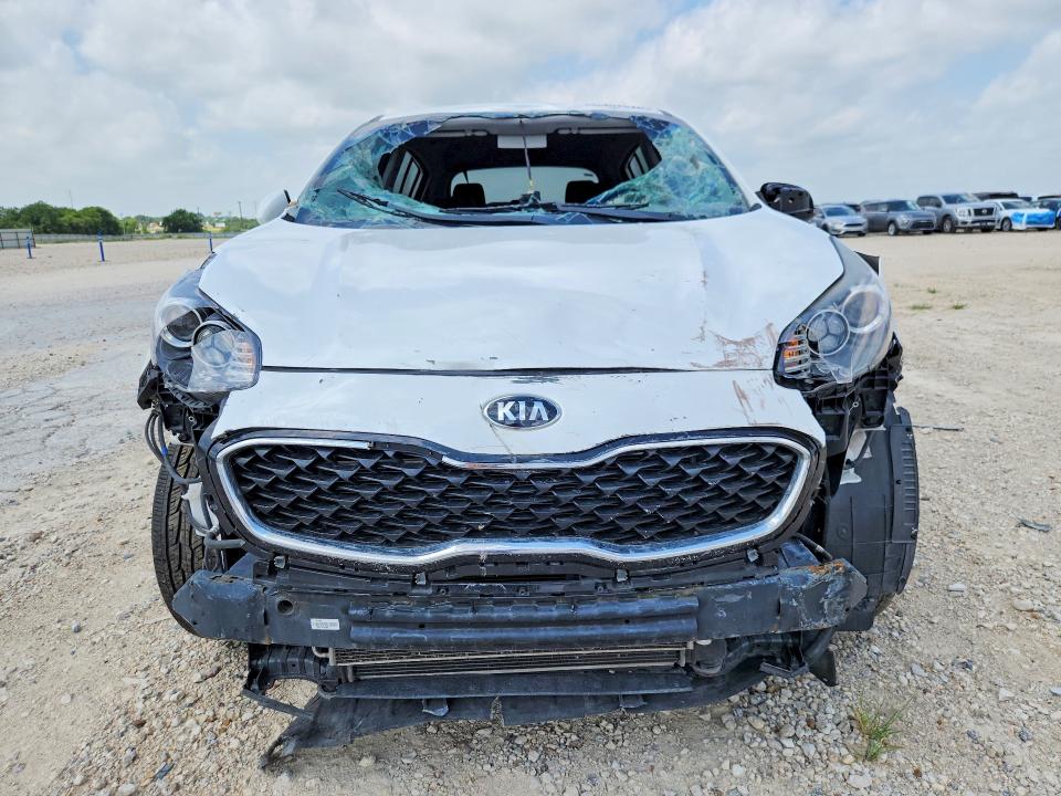 2021 Kia Sportage VIN KNDPM3AC4M7927559 COPART salvage auction — FRONT END, Tx - Certificate Of Title, sold $450 on 2026-07-28 (photo 5)