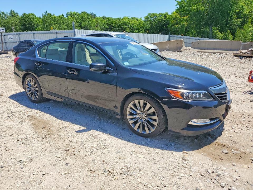 2016 Acura VIN JH4KC1F52GC001330 COPART salvage auction — ROOF, Ma - Cert Of Title-Reconstrctd Coll, sold $3,050 on 2026-07-22 (photo 4)
