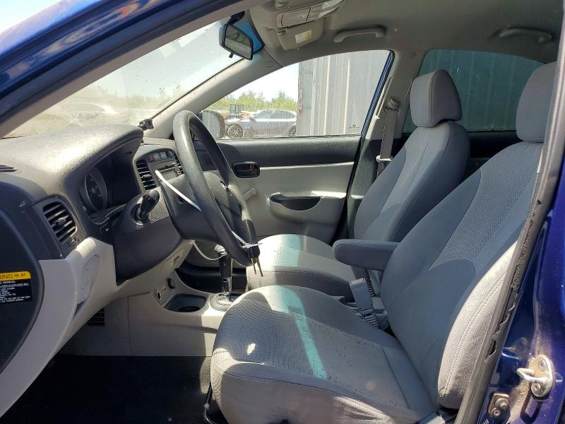 2011 Hyundai Accent VIN KMHCN4AC0BU613127 COPART salvage auction — REAR END, Ca - Salvage Certificate, sold $350 on 2026-07-09 (photo 7)