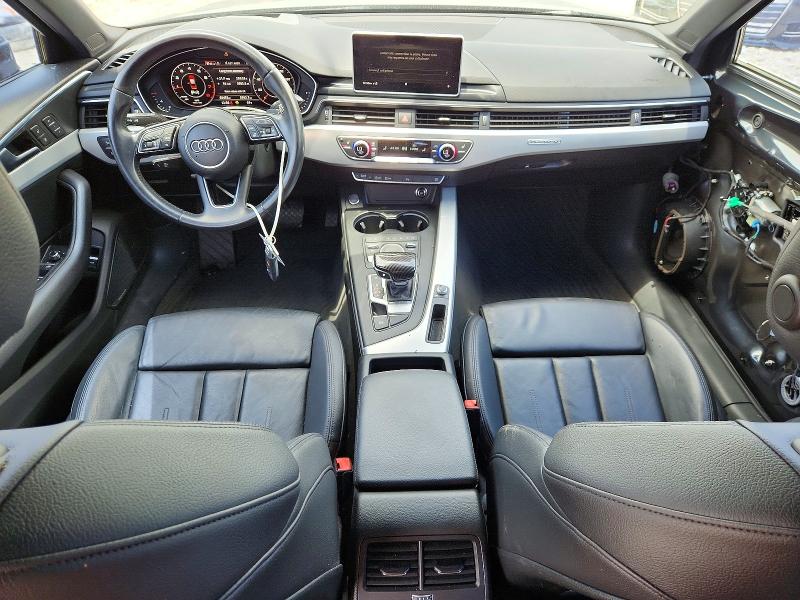 2017 Audi A4 VIN WAUFNAF4XHN000689 COPART salvage auction — FRONT END, Tx - Salvage Vehicle Title, sold $2,750 on 2026-07-30 (photo 8)