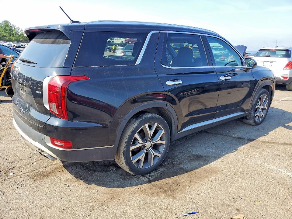 2022 Hyundai Palisade VIN KM8R3DHE2NU349792 COPART salvage auction — FRONT END, Wv - Certificate Of Title (P), sold $10,200 on 2026-07-10 (photo 3)