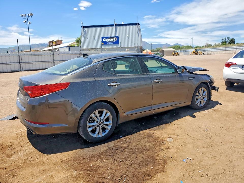 2011 Kia Optima VIN KNAGN4A72B5087101 COPART salvage auction — FRONT END, Co - Salvage Title, sold $650 on 2026-07-22 (photo 3)