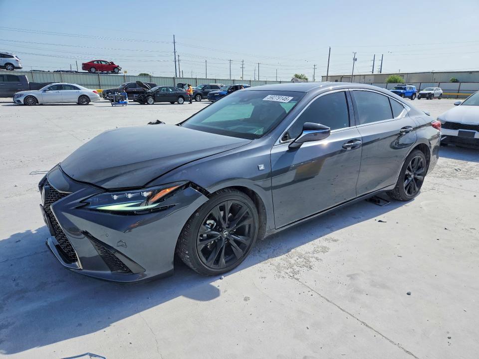 2022 Lexus ES VIN 58AJZ1B15NU133301 COPART salvage auction — FRONT END, Tx - Salvage Vehicle Title, sold $16,400 on 2026-08-25 (photo 1)