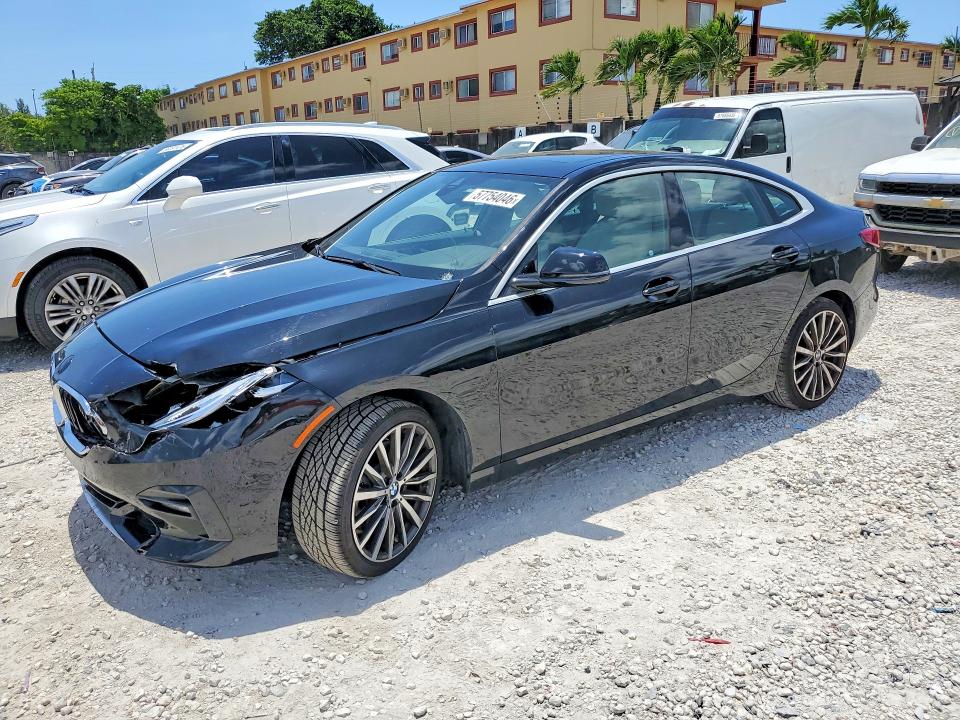 2021 BMW 2er VIN WBA53AK04M7J57167 COPART salvage auction — FRONT END, Fl - Cert Of Title Slvg Rebuildable, sold $6,200 on 2026-08-17 (photo 1)