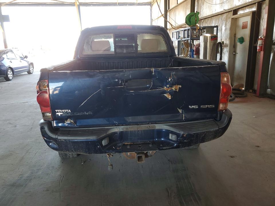 2005 Toyota Tacoma VIN 5TELU42NX5Z103015 COPART salvage auction — FRONT END, Az - Certificate Of Title, sold $3,250 on 2026-07-06 (photo 6)