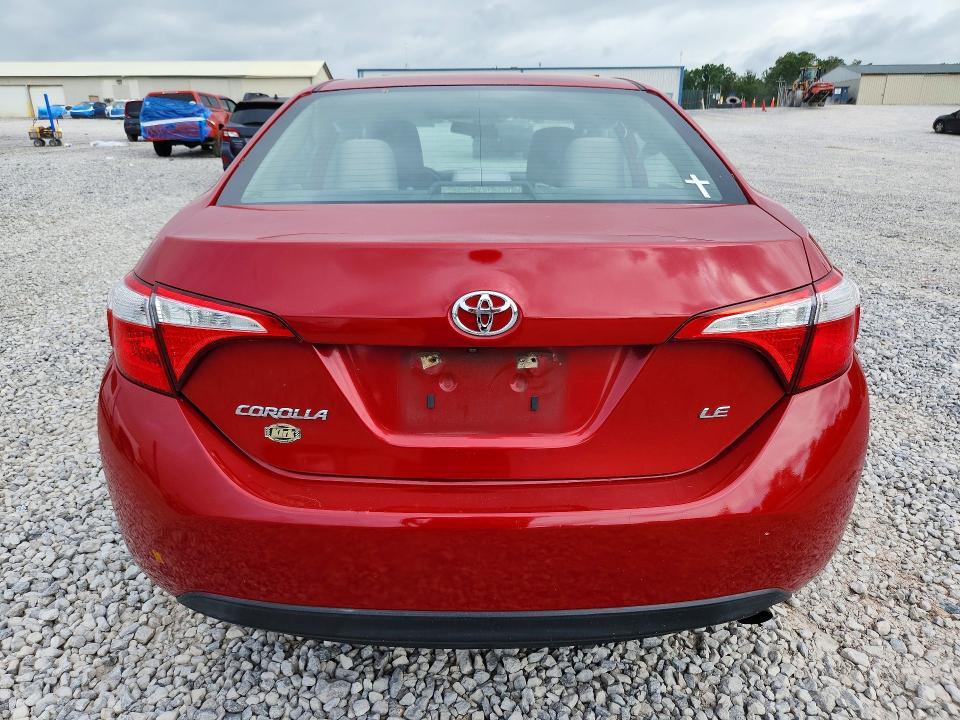 2014 Toyota VIN 5YFBURHE6EP072982 COPART salvage auction — FRONT END, Tn - Salvage Certificate, sold $1,300 on 2026-07-07 (photo 6)