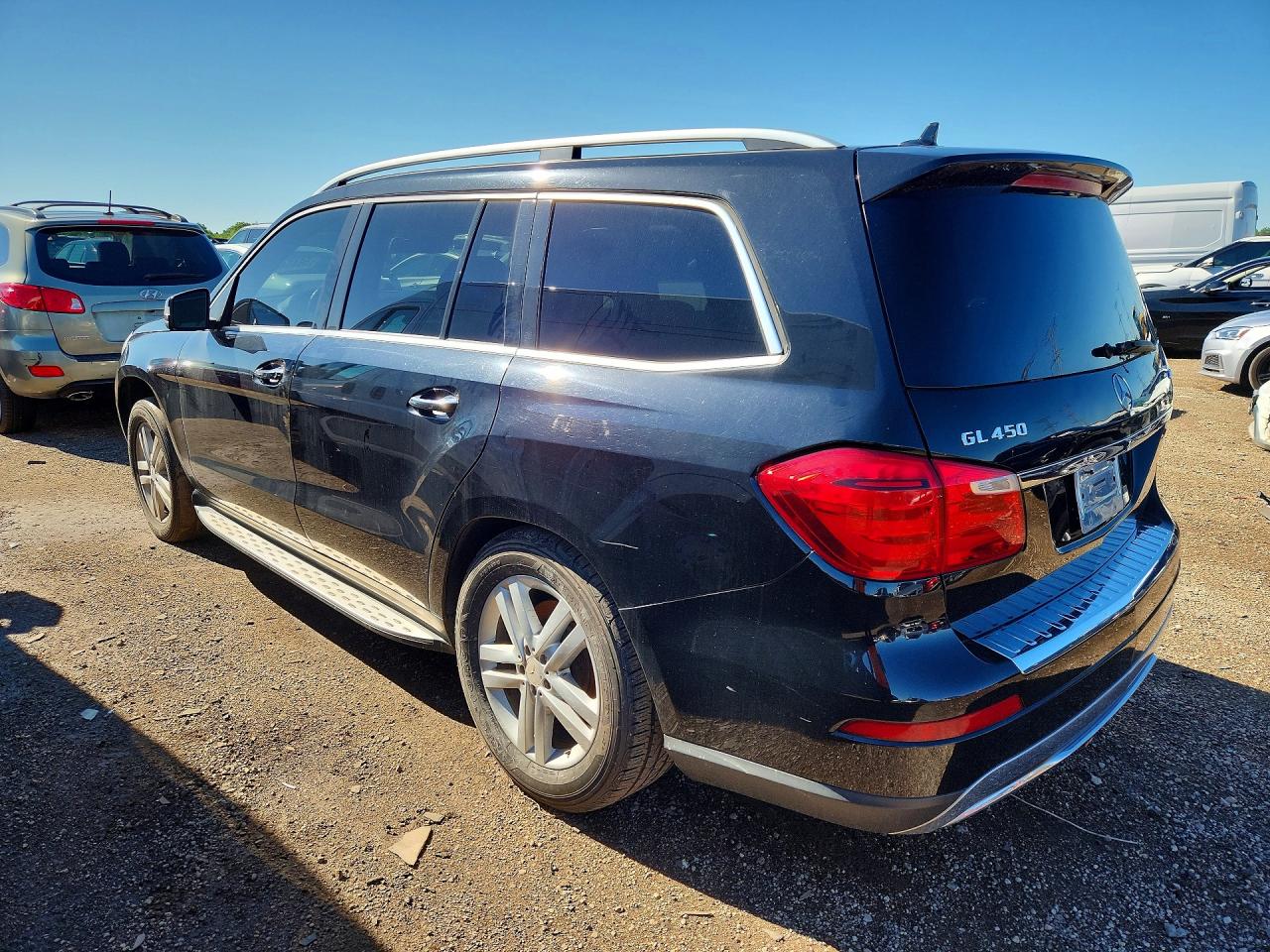 2013 Mercedes-Benz GL-Class VIN 4JGDF7CE9DA112386 COPART salvage auction — Front End, IL - CERTIFICATE OF TITLE (P), sold $2,300 on 2026-07-08 (photo 2)