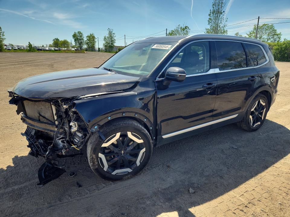 2023 Kia Telluride VIN 5XYP3DGC3PG342348 COPART salvage auction — FRONT END, Qc - Gravement Accidente, sold $3,050 on 2026-07-14 (photo 1)