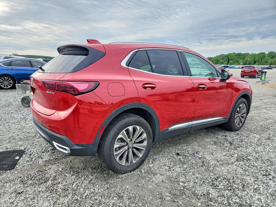 2025 Buick Envision VIN LRBFZKE44SD031382 COPART salvage auction — FRONT END, Sc - Cert Of Title-Salvage, sold $8,400 on 2026-07-22 (photo 3)