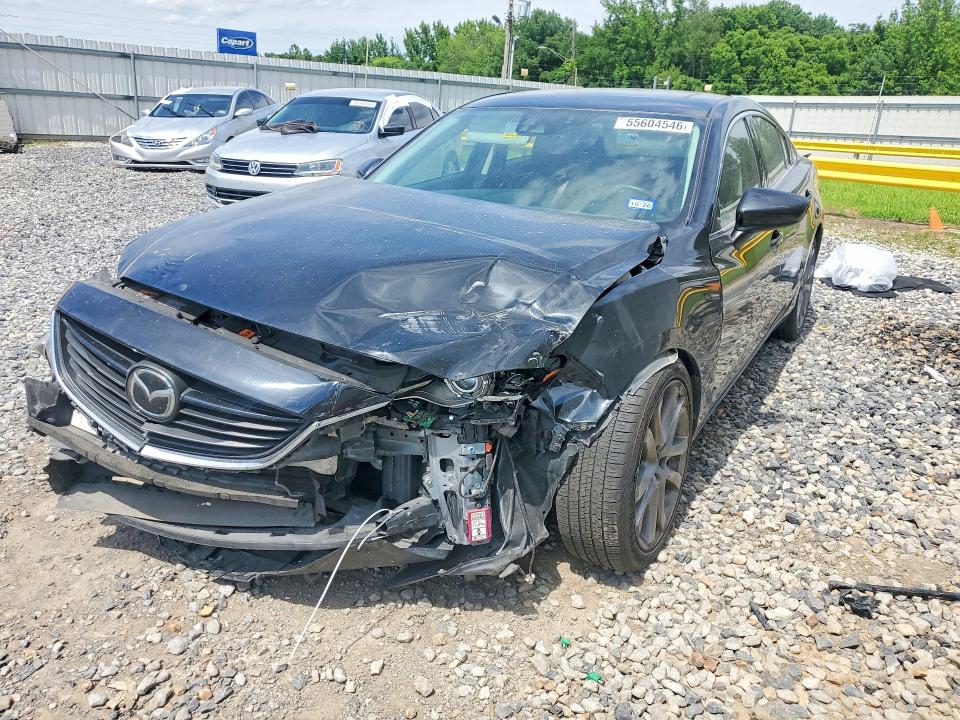 2014 Mazda 6 VIN JM1GJ1W65E1141225 COPART salvage auction — FRONT END, Tn - Salvage Certificate, sold $400 on 2026-07-14 (photo 1)