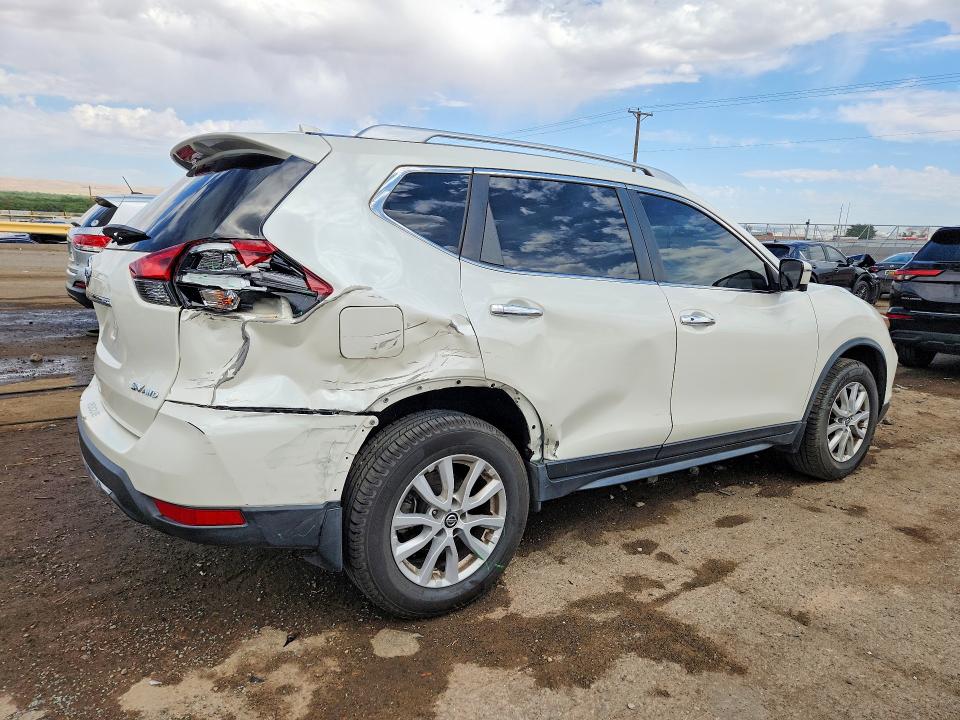 2018 Nissan Rogue VIN JN8AT2MV5JW306627 COPART salvage auction — REAR END, Nm - Cert Of Title-Salvage, sold $2,800 on 2026-07-13 (photo 3)
