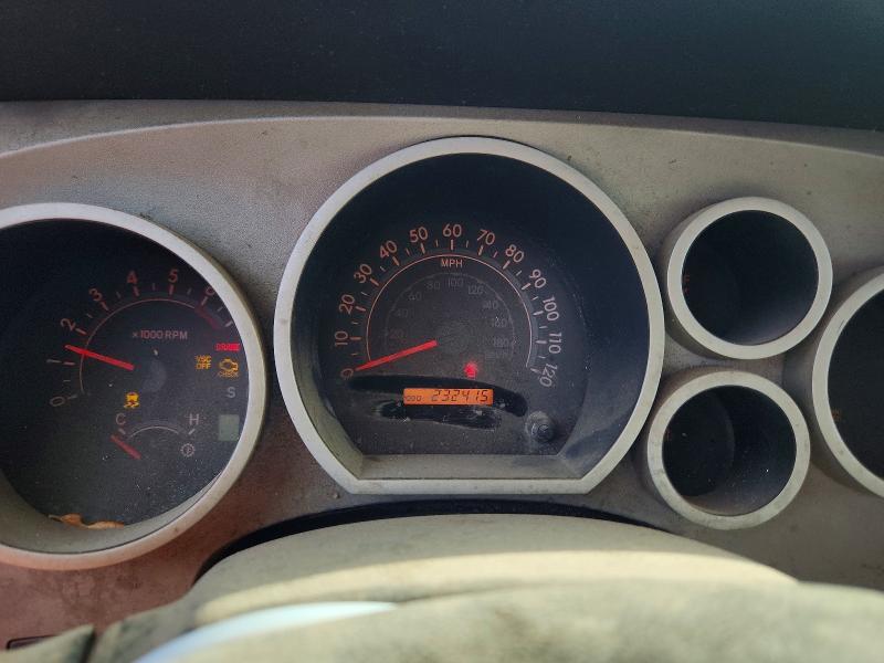 2007 Toyota Tundra VIN 5TFSV54137X003454 COPART salvage auction — SIDE, Tx - Salvage Vehicle Title, sold $200 on 2026-07-23 (photo 9)