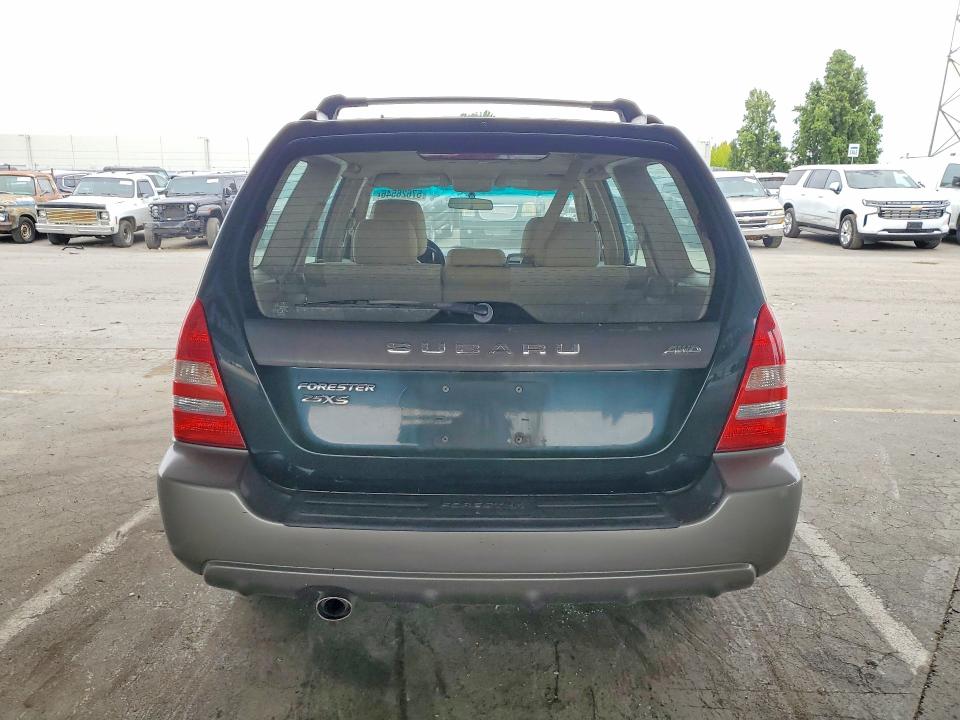 2003 Subaru Forester VIN JF1SG65663H732987 COPART salvage auction — WATER/FLOOD, CA - DIS/DLR/EXP ONLY CLEAN TITLE, sold $2,300 on 2026-07-28 (photo 6)