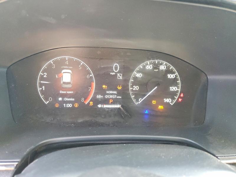2024 Honda Cr-v VIN 2HKRS4H43RH434140 COPART salvage auction — FRONT END, Ca - Salvage Certificate, sold $15,900 on 2026-07-29 (photo 9)