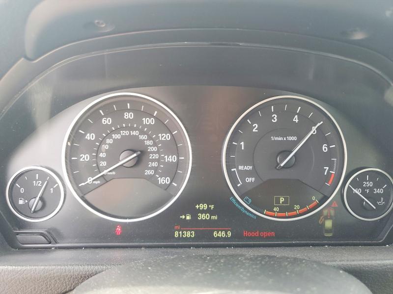 2015 BMW VIN WBA3A5G5XFNS83718 COPART salvage auction — FRONT END, Tx - Salvage Vehicle Title, sold $275 on 2026-07-16 (photo 9)
