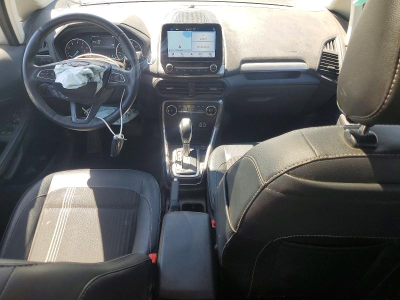 2019 Ford Ecosport VIN MAJ6S3JLXKC290740 COPART salvage auction — FRONT END, Ny - Mv-907A Salvage Certificate, sold $1,500 on 2026-07-09 (photo 8)