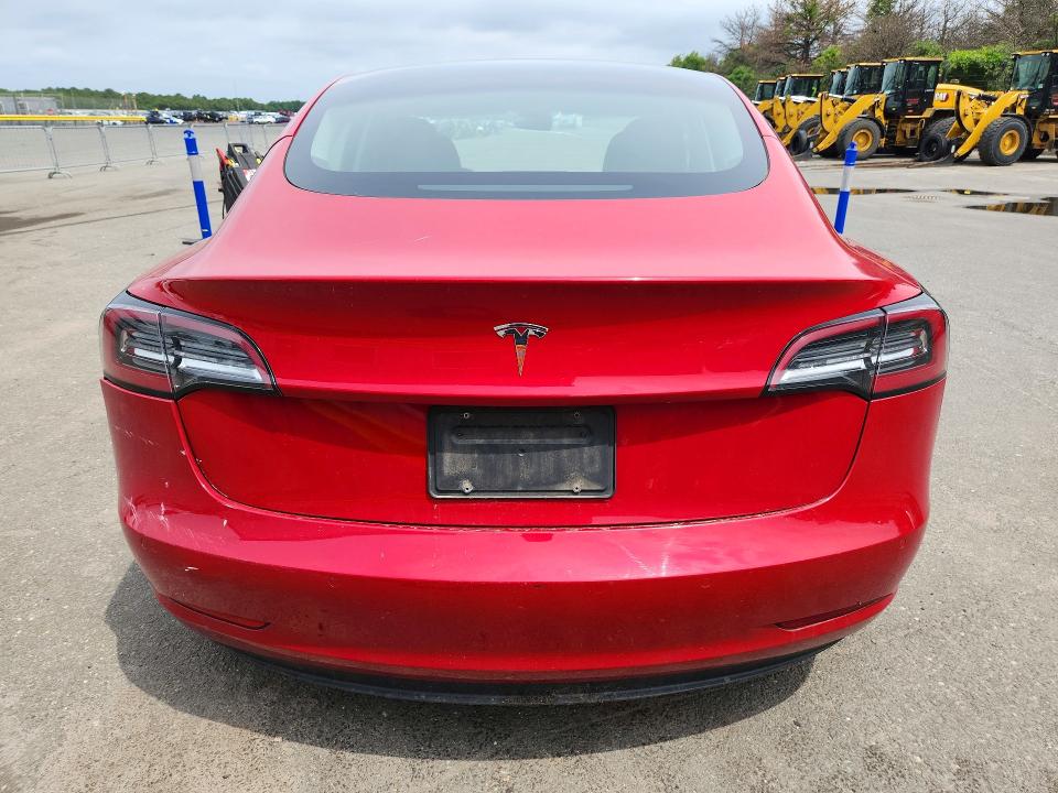 2022 Tesla Model 3 VIN 5YJ3E1EA5NF286054 COPART salvage auction — SIDE, VA - CERT OF TITLE - SALVAGE, sold $3,550 on 2026-07-22 (photo 6)