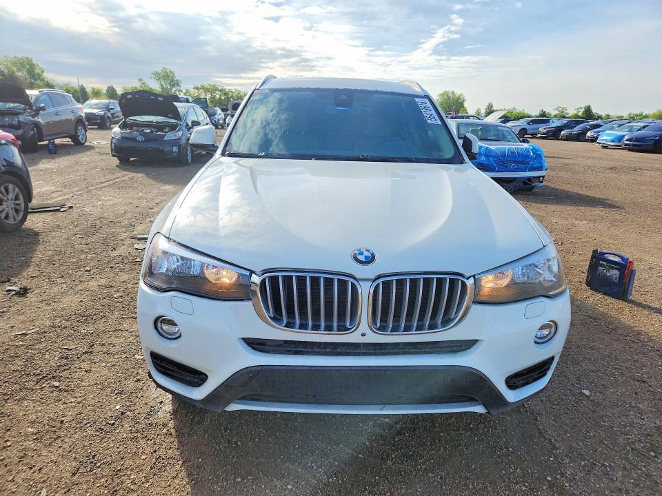 2016 BMW X3 VIN 5UXWZ7C56G0R31885 COPART salvage auction — REAR END, Il - Salvage Certificate, sold $2,900 on 2026-07-07 (photo 5)