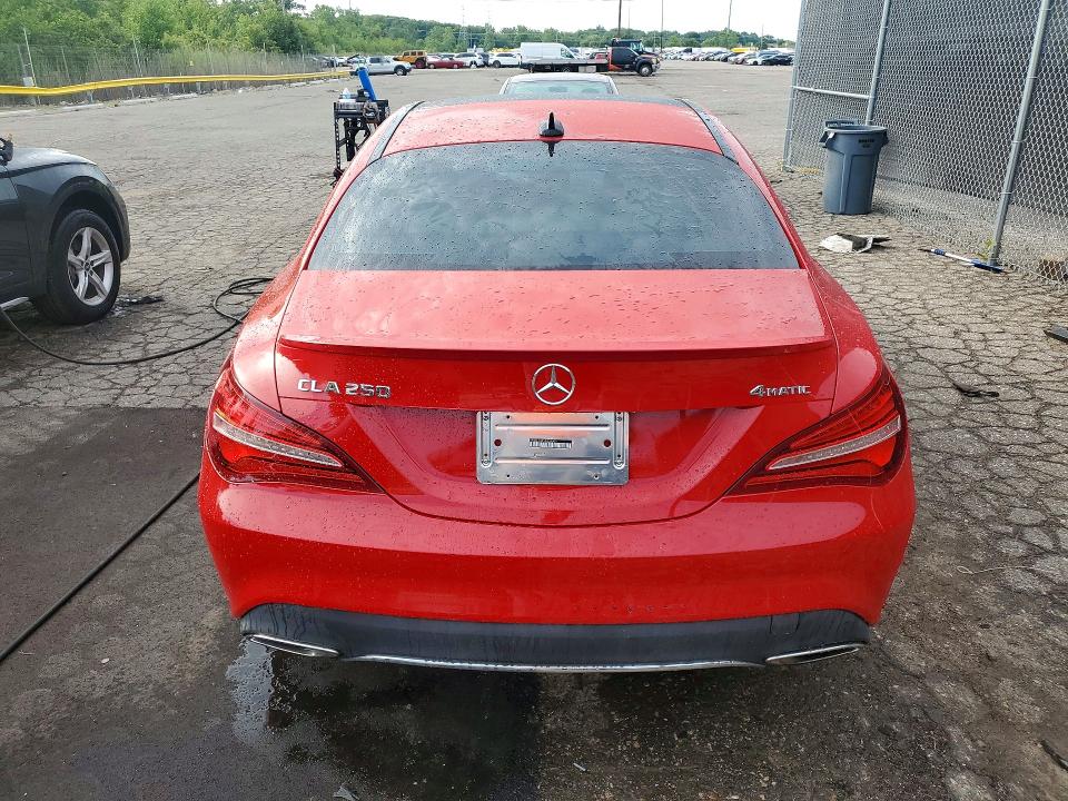 2018 Mercedes-benz Cla-klasse VIN WDDSJ4GB5JN524808 COPART salvage auction — MINOR DENT/SCRATCHES, Mi - Certificate Of Title, sold $4,600 on 2026-08-07 (photo 6)