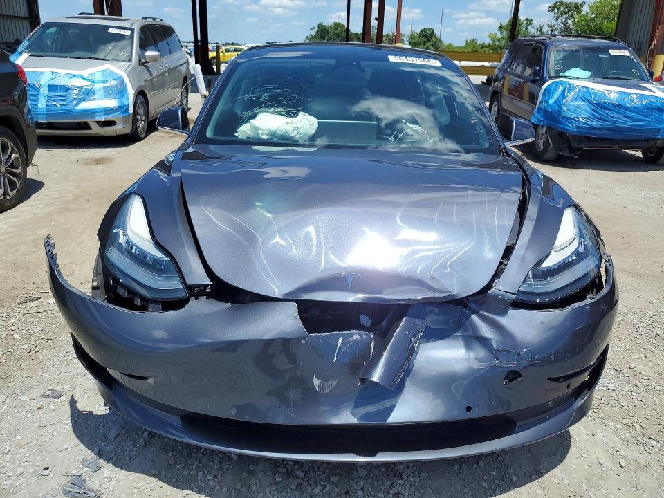 2019 Tesla Model 3 VIN 5YJ3E1EB7KF434659 COPART salvage auction — FRONT END, Fl - Cert Of Title Slvg Rebuildable, sold $6,800 on 2026-07-31 (photo 5)
