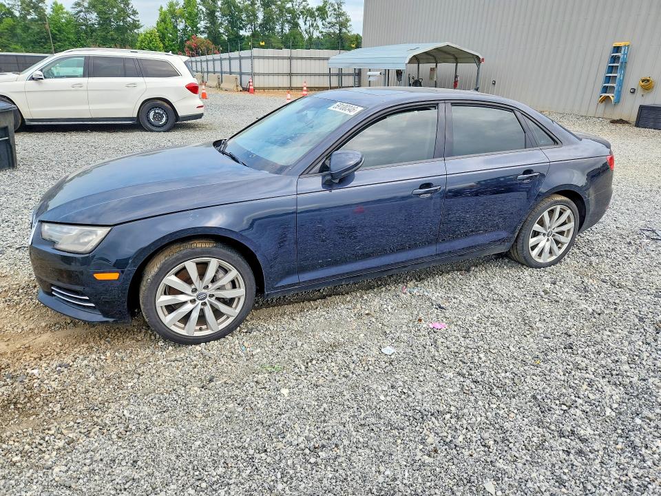 2017 Audi A4 VIN WAUGNAF43HN021825 COPART salvage auction — MECHANICAL, Ga - Certificate Of Title (P), sold $4,700 on 2026-07-29 (photo 1)