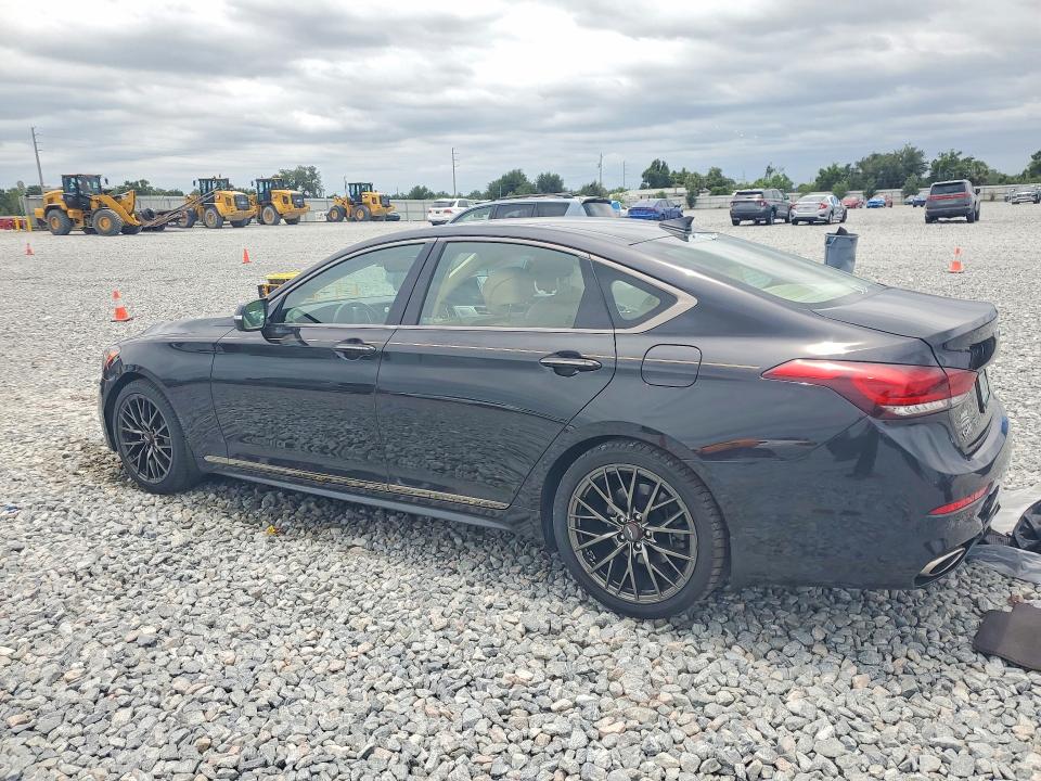 2019 Genesis G80 VIN KMHGN4JE1KU291830 COPART salvage auction — SIDE, FL - CERT OF TITLE SLVG REBUILDABLE, sold $2,650 on 2026-07-24 (photo 2)