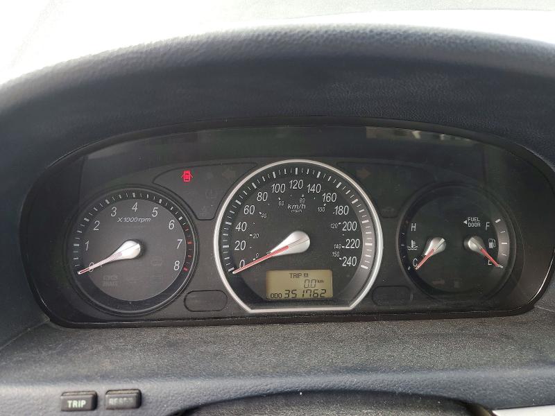 2007 Hyundai Sonata VIN 5NPET46C67H295978 COPART salvage auction — MECHANICAL, ON - PERMIT NO BRAND - UNFIT, sold $250 on 2026-07-02 (photo 9)