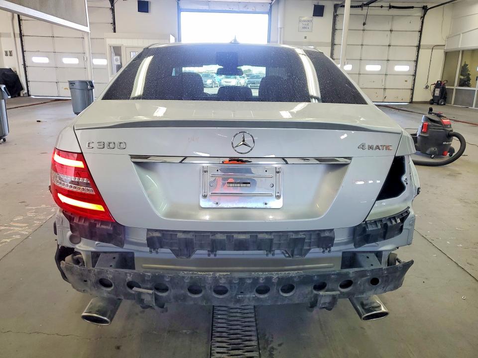 2013 Mercedes-benz C-klasse VIN WDDGF8ABXDR260005 COPART salvage auction — REAR END, Wa - Bill Of Sale, sold $4,600 on 2026-07-06 (photo 6)