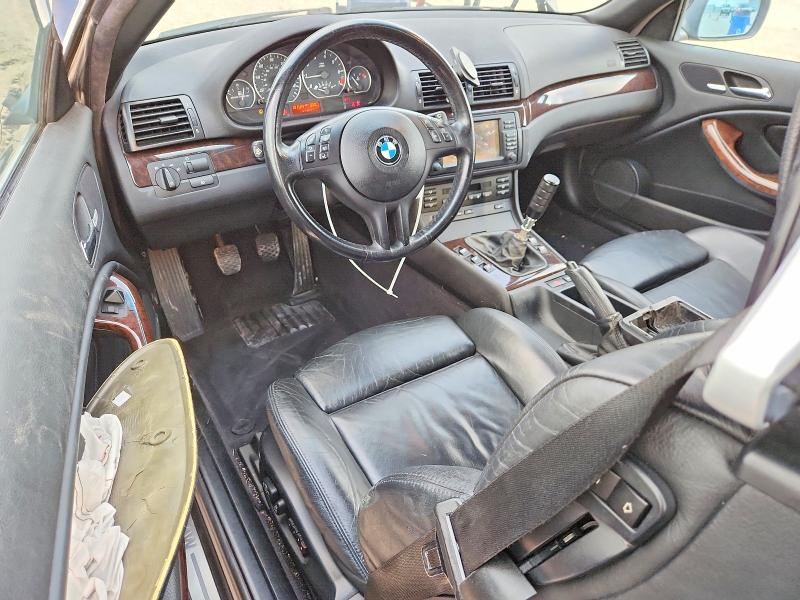2002 BMW 3 series VIN WBABS53402EV88578 COPART salvage auction — SIDE, TX - SALVAGE VEHICLE TITLE, sold $700 on 2026-07-30 (photo 8)