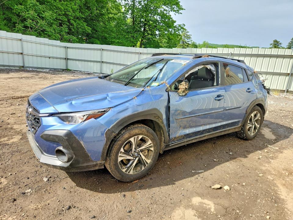 2024 Subaru VIN JF2GUADC2RH369522 COPART salvage auction — ROLLOVER, Vt - Cert Of Title-Salvage Vehicle, sold $2,400 on 2026-07-06 (photo 1)
