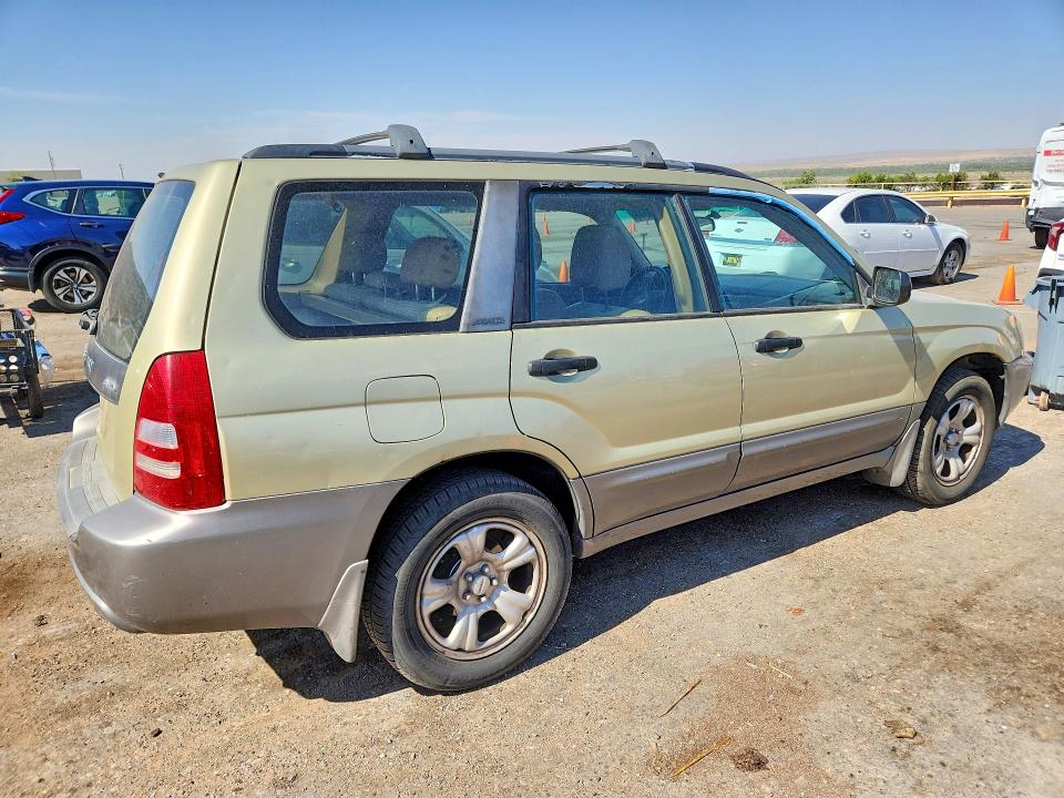 2003 Subaru Forester VIN JF1SG65603H756024 COPART salvage auction — MINOR DENT/SCRATCHES, Nm - Cert Of Title-Salvage, sold $200 on 2026-07-27 (photo 3)