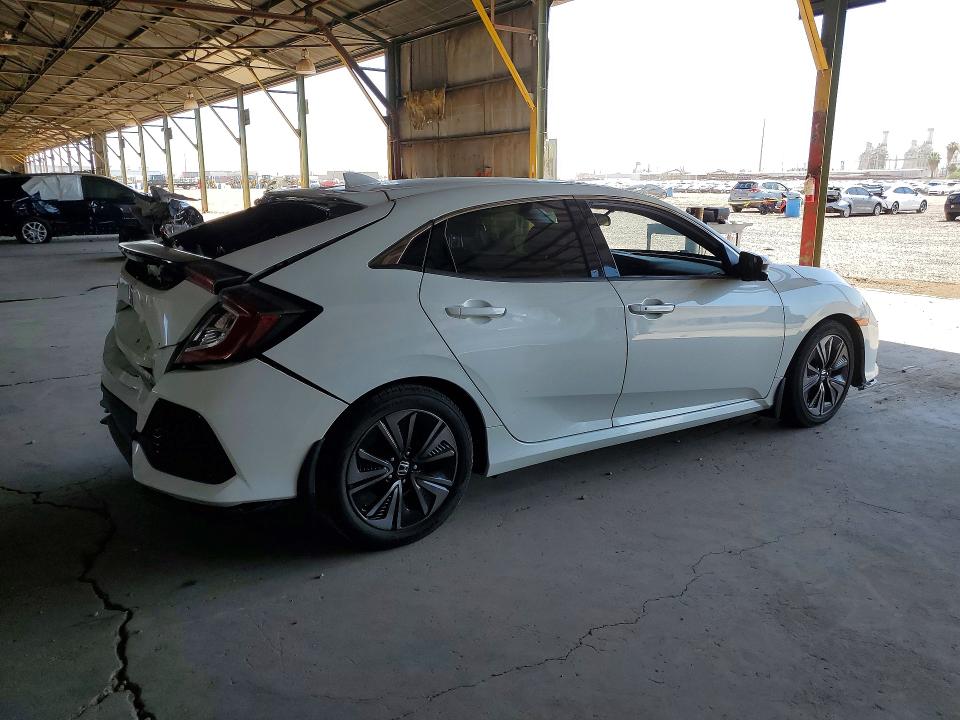 2017 Honda VIN SHHFK7H62HU232651 COPART salvage auction — REAR END, Az - Cert Of Title - Salvage, sold $2,800 on 2026-07-27 (photo 3)