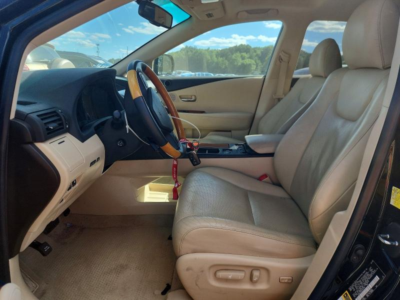 2010 Lexus Rx 350 VIN 2T2BK1BA0AC062709 COPART salvage auction — FRONT END, Ma - Cert Of Title-Reconstrctd Coll, sold $3,150 on 2026-07-02 (photo 7)