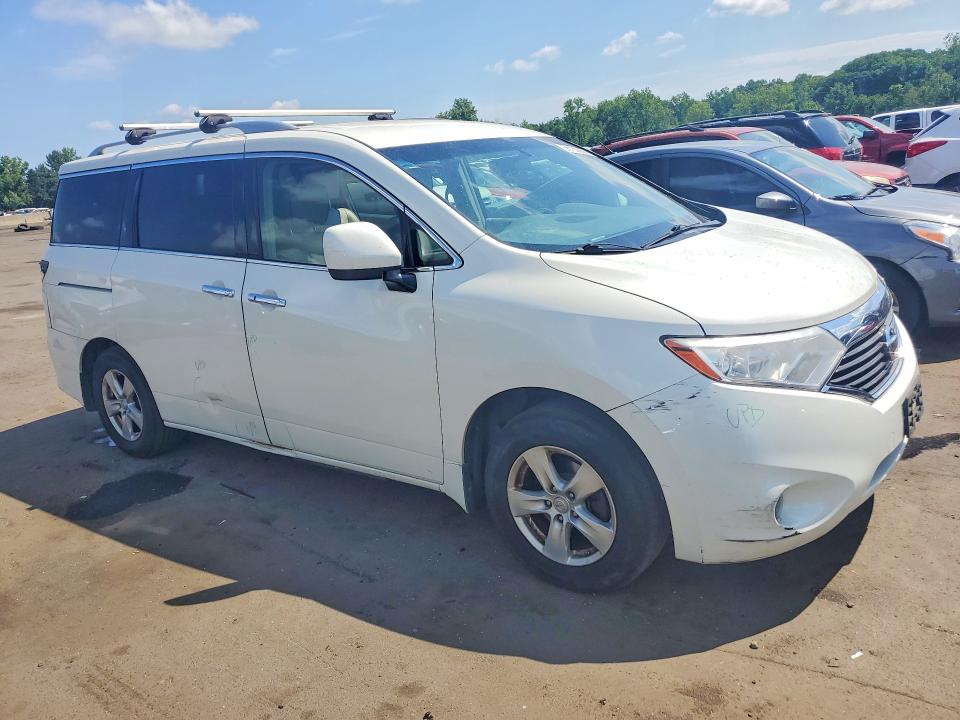 2015 Nissan Quest VIN JN8AE2KP6F9133351 COPART salvage auction — SIDE, Ct - Cert Of Title-Salvage, sold $575 on 2026-07-31 (photo 4)
