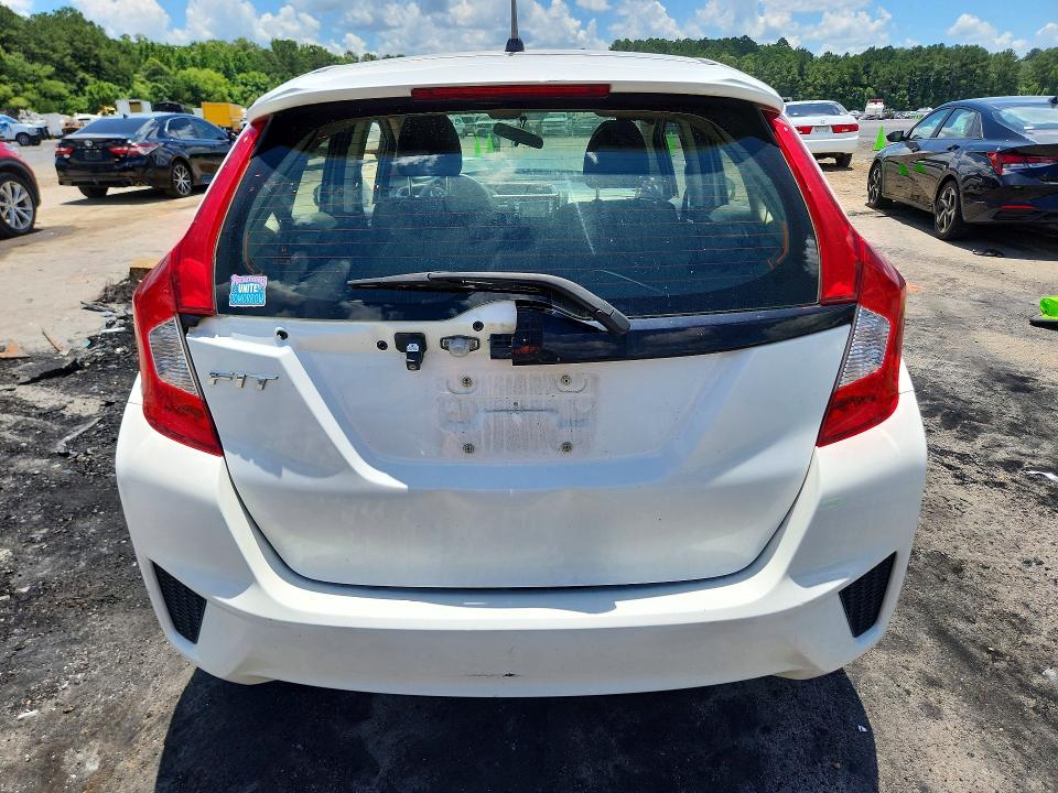 2016 Honda Fit VIN JHMGK5H57GX005671 COPART salvage auction — FRONT END, Ms - Cert Of Title-Salvaged, sold $15 on 2026-07-24 (photo 6)