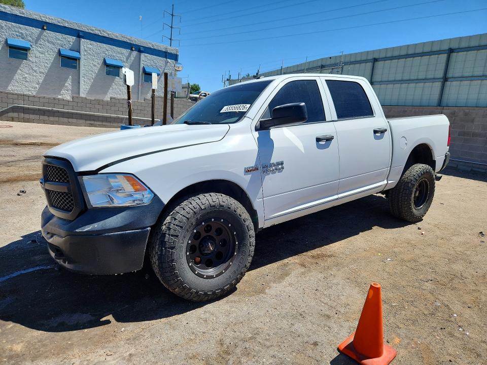 2016 Ram VIN 3C6RR7KT8GG254467 COPART salvage auction — FRONT END, Nm - Cert Of Title-Salvage, sold $2,500 on 2026-07-23 (photo 1)