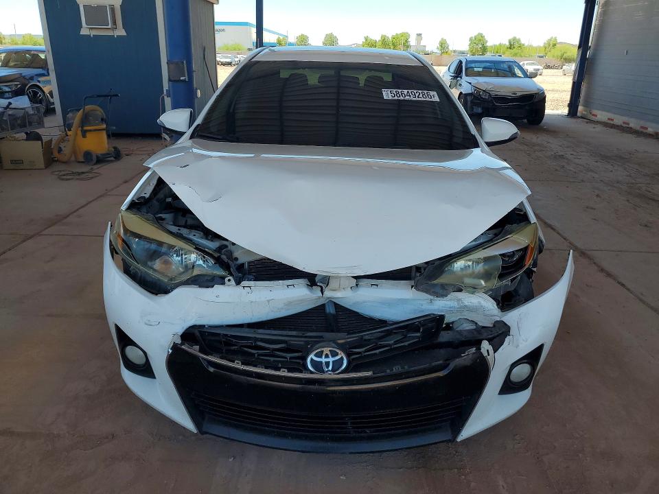 2015 Toyota VIN 5YFBURHE3FP239509 COPART salvage auction — FRONT END, Az - Cert Of Title - Salvage, sold $3,500 on 2026-07-07 (photo 5)