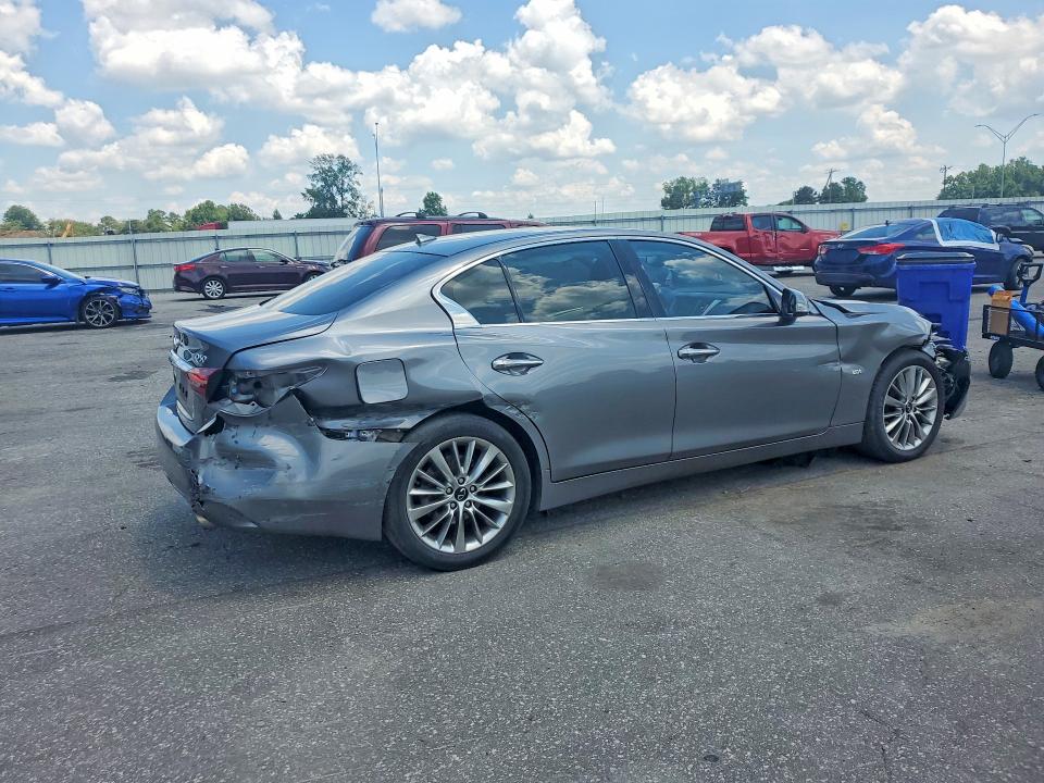 2020 Infiniti VIN JN1EV7AR0LM250075 COPART salvage auction — REAR END, Nc - Salvage Certificate Of Title, sold $275 on 2026-07-28 (photo 3)