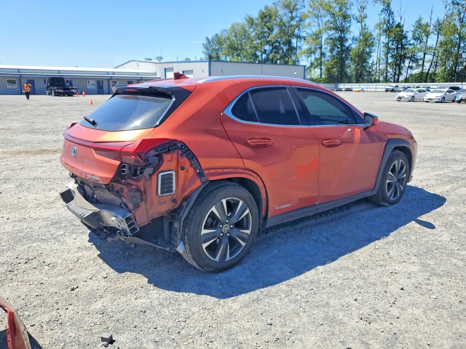 2020 Lexus Ux VIN JTHP9JBH4L2022331 COPART salvage auction — REAR END, Wa - Bill Of Sale, sold $6,700 on 2026-07-13 (photo 3)
