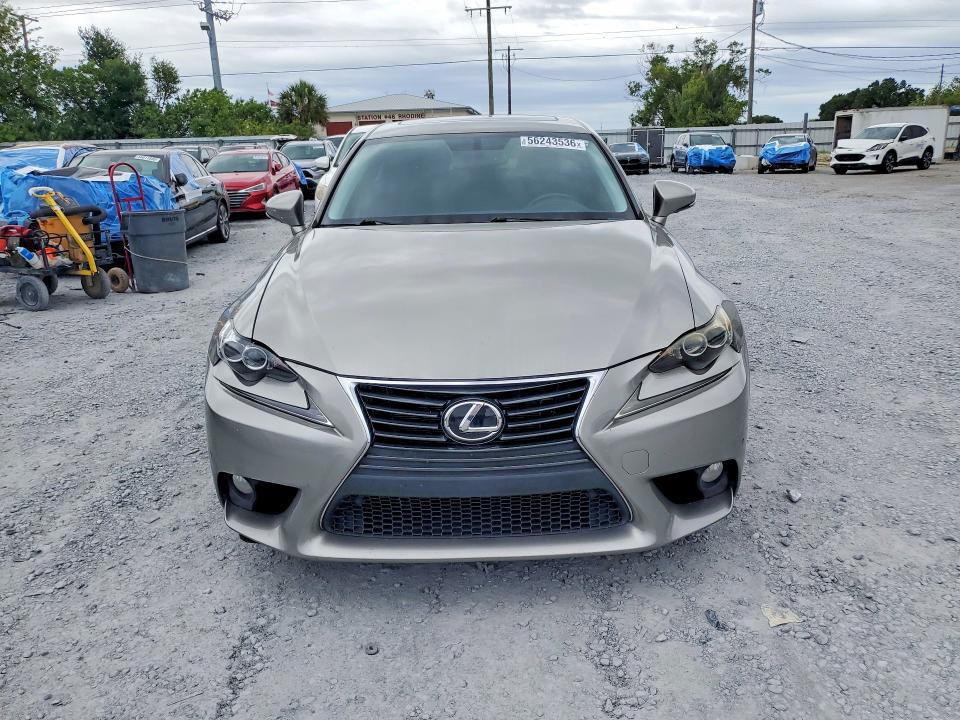 2014 Lexus Is VIN JTHBF1D26E5031917 COPART salvage auction — SIDE, Salvage Title, sold $450 on 2026-07-21 (photo 5)