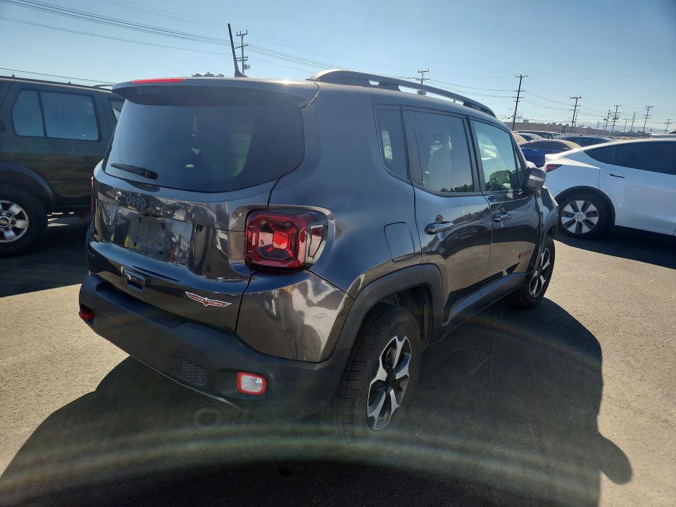 2021 Jeep Renegade VIN ZACNJDC1XMPM24538 COPART salvage auction — FRONT END, Ca - Salvage Certificate, sold $300 on 2026-08-05 (photo 3)