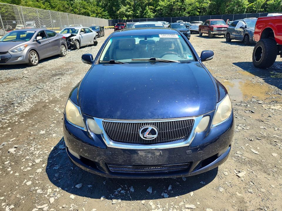 2008 Lexus Gs VIN JTHCE96SX80015949 COPART salvage auction — SIDE, Md - Cert Of Salvage > 75% Damage, sold $400 on 2026-07-17 (photo 5)