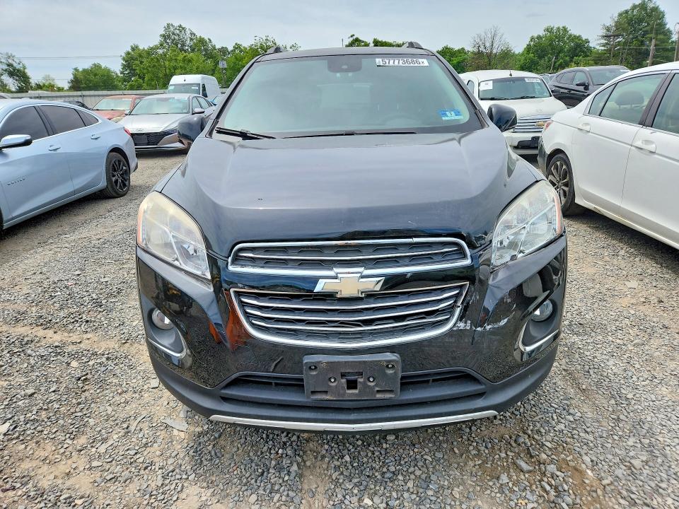 2016 Chevrolet VIN KL7CJRSB1GB684498 COPART salvage auction — REAR END, Nj - Cert Of Title-Salvage, sold $550 on 2026-07-24 (photo 5)