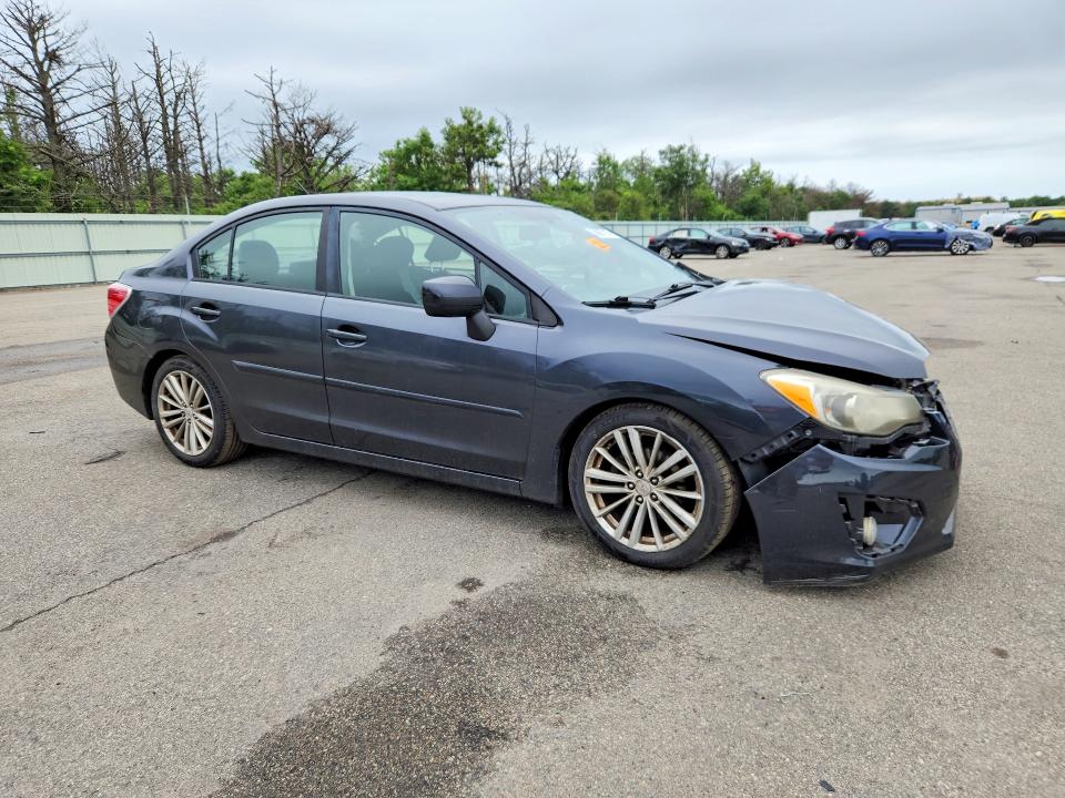 2012 Subaru Impreza VIN JF1GJAD68CH014854 COPART salvage auction — FRONT END, Ny - Mv-907A Salvage Certificate, sold $425 on 2026-07-06 (photo 4)