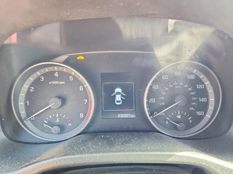 2018 Hyundai Elantra VIN KMHD84LF3JU493096 COPART salvage auction — MECHANICAL, Oh - Certificate Of Title, sold $775 on 2026-07-10 (photo 9)